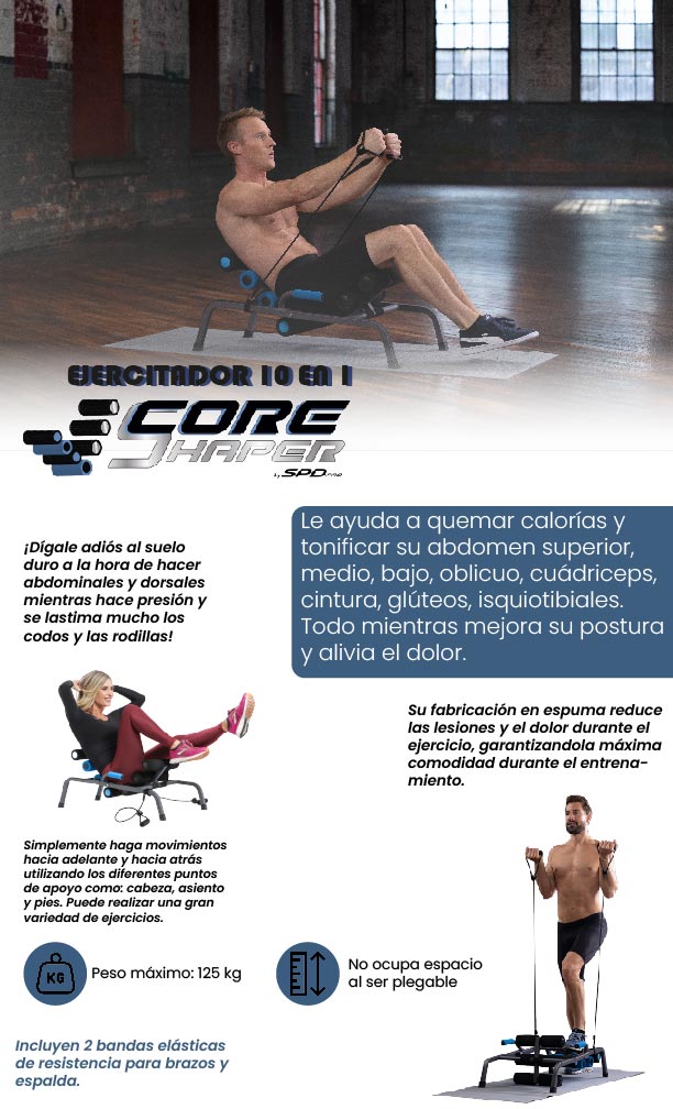 Core Shaper – Máquina de Ejercicios
