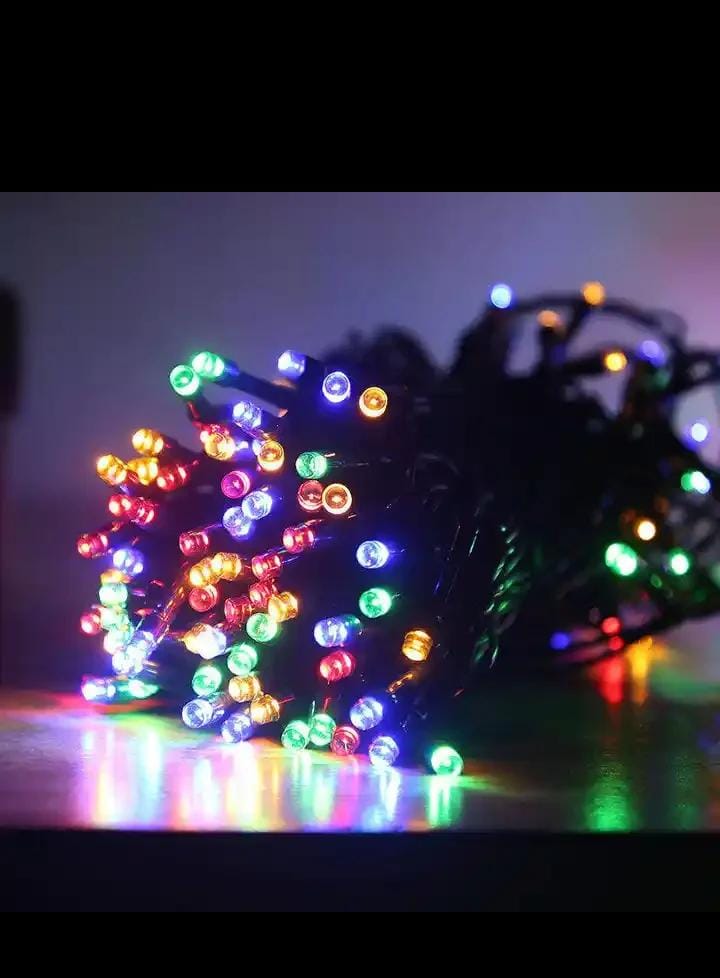 Pisca led navideña solar lineal de 200L