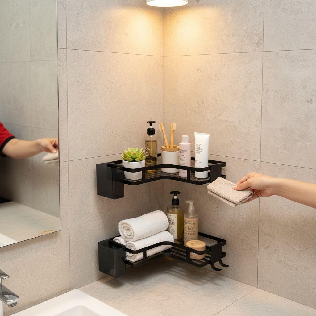 Organizador para ba&ntilde;o kit 2 piezas