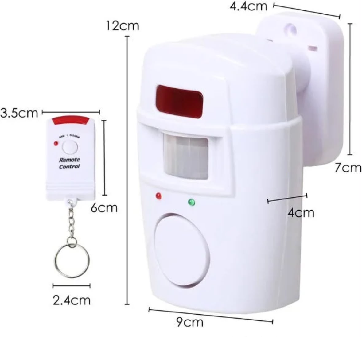 Alarma Inal&aacute;mbrica con Sensor de Mov.