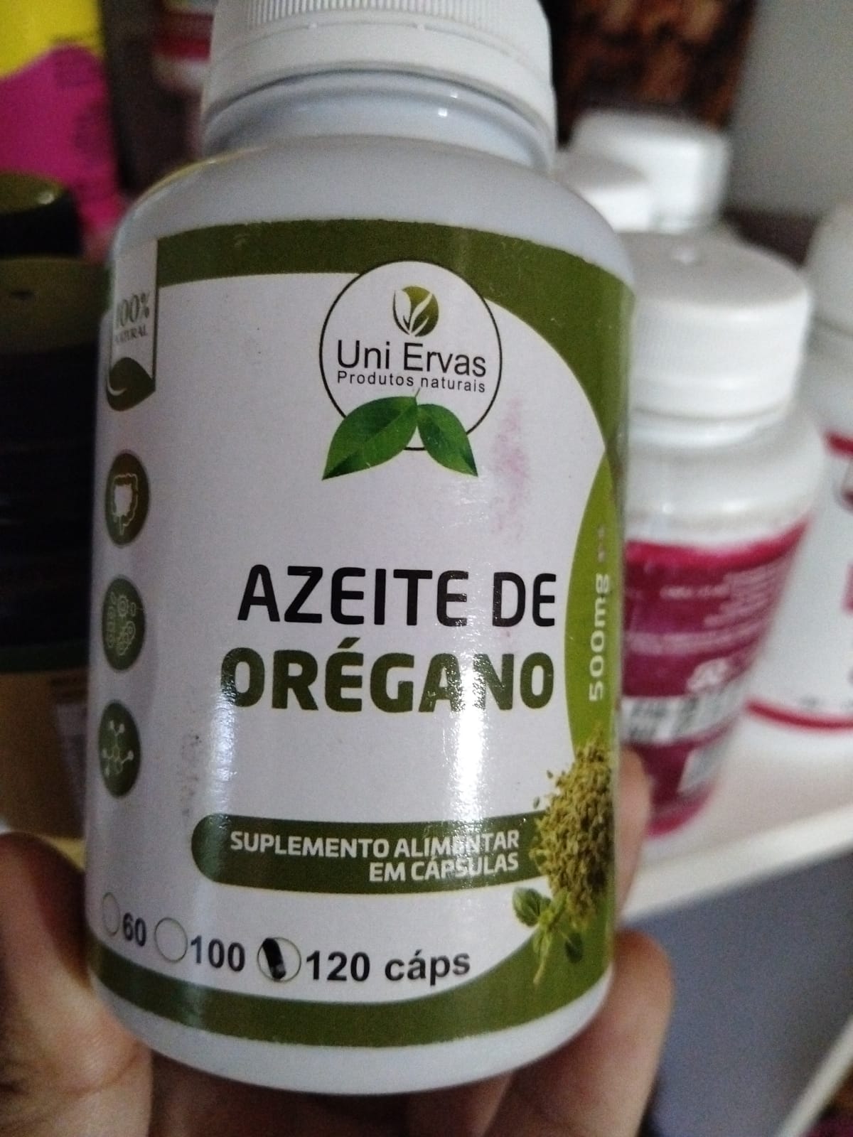 ACEITE DE OR&Eacute;GANO DE 120 C&Aacute;PSULAS
