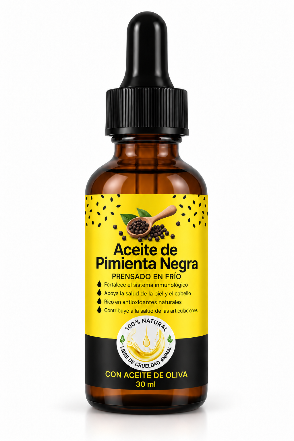 Aceite de pimienta negra